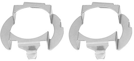 Akozon H7 LED Adapter 1 Paar H7 LED Scheinwerfer Halter Base Braket Lampenhalter für B Klasse