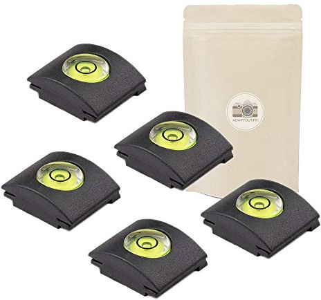 X5 Niveau à Bulle à fixer sur Griffe Flash Cache Appareil photo Réflex DSLR Protection - Adaptout Marque Française