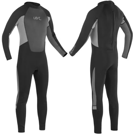 Urban Beach Blacktip Men’s Full Length 2mm Summer Wetsuit, Stretchy Neoprene Surfing & Diving Suit with UV Protection