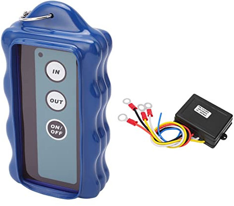 Télécommande De Treuil Télécommande De Treuil Universel Abs Et Caoutchouc Treuil Universel Télécommande Contrôleur De Treuil Électrique Avec Récepteur 434Mhz Pour Camion Atv