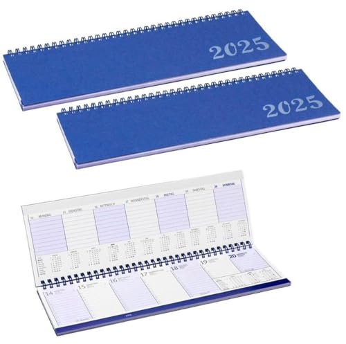 Tischkalender 2026 quer Standard (Wochenplaner) - 3 Stück
