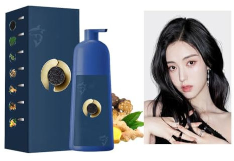 Caviar W1T9 Shampoing permanent pour cheveux à base d'essence, teinture rapide pour cheveux pour femme et homme