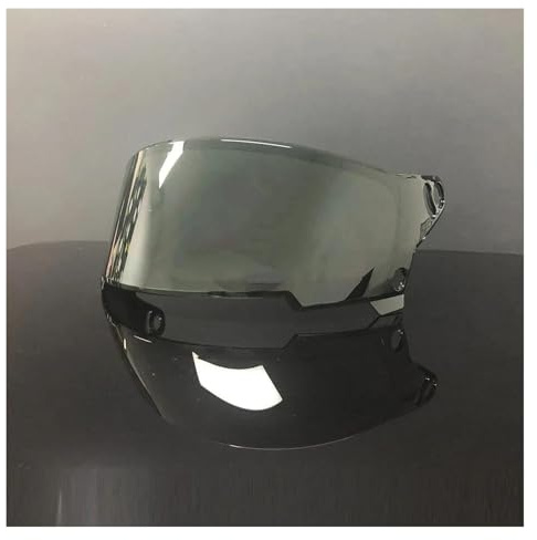 XYJTC Motorcycle Helmet Visor, Eliminator Lens Motorcycle Full Face Replacement for Bell Eliminator(Clear)(Deep Smoke)