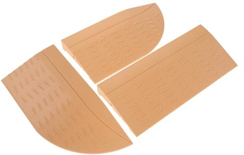 Garneck Roboterstaubsauger Schwellenrampe für Rollstühle Türrampe aus Kunststoff Klettermatte für Mühelose Navigation Türschwellenüberwindung Geeignet für Zuhause