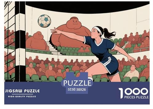 Handball Hölzerne Puzzles Wasserfest 1000-teiliges Puzzle Geschenke Für Erwachsene Buntzur Heimdekoration