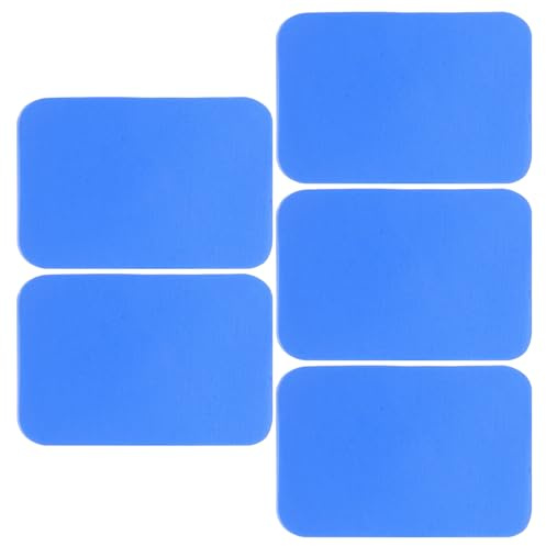 ABOOFAN 5 Esponjas Limpiadoras de Esponja para Palas de Tenis de Mesa Azul y Cuidado de Goma Portátiles para Mantenimiento al Aire Libre Uso Rápido y Eficaz