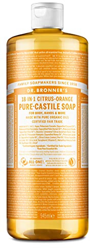 Dr. Bronner's Organic Liquid Soap Citrus 946 ml