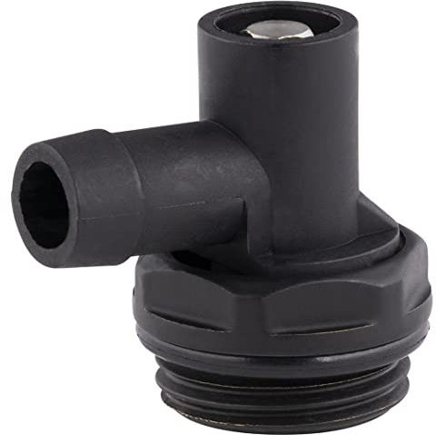 Robinet de Vidange d'Eau de Radiateur Couleur Noire - Mâle 15X21 (1/2) NOYON & THIEBAULT