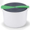 Microwave Rice Cooker, 2L Microwave Steamer Microwave Pasta Cooker, Rice Cooker and Steamer with Rice Scoop and Strainer- Microwave Saucepan for Meats, Pasta, Potatoes, Vegetables