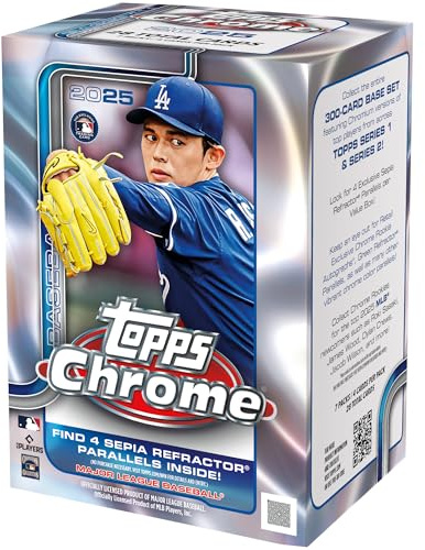 Topps 2025 Chrome Baseball - Factory Sealed - Value Box