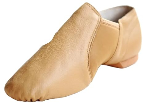 Jazzskor kvinnor dans män stretch stövlar slip-on sneaker, SOLBRÄNNA, 45