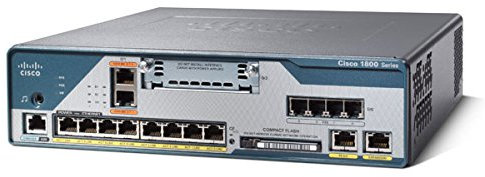 Cisco C1861-SRST-F/K9 - Router de Servicios Integrado (8 Puertos, VoIP)