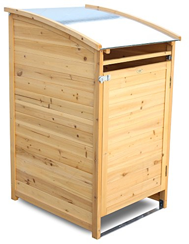 Habau 3151 Mülltonnenbox 240 Liter, 81 x 92 x 124 cm
