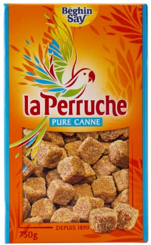 Beghin Say La Perruche Brauner Zucker 750g. Béghin Say. 8un.