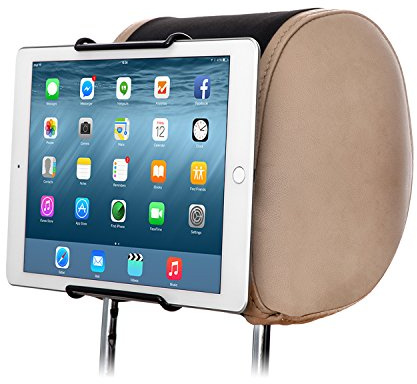 TFY Universal-Auto-Kopfstütze Halterung für 7-Zoll bis 11-Zoll-Tablet PC - iPad Pro, Air 5, iPad 9, Mini 6 - Galaxy Tab S8 - Asus Transformer Book, Microsoft Surface Pro und Andere