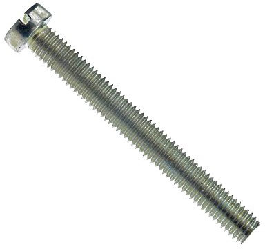 Zylinderschraube mit Schlitz DIN 84 4.8 Stahl galv. verzinkt M 3,5 x 10-200 Stück