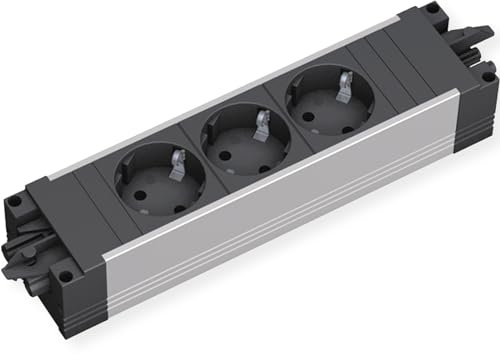 Bachmann 336.039 Schuko-Steckdoseneinh. 3-fach
