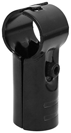 sourcing map 28mm D. Metall T-förmige Doppelport Schlanker Schlauch de | Verbindungsrohr Klemmclip, Schlanker