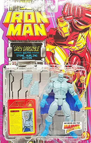 Grey Gargoyle with Stone Hurling Action! - Marvel Comics Iron Man Action Figure