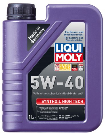 LIQUI MOLY Synthoil High Tech 5W-40 | 1 L | vollsynthetisches Motoröl | Art.-Nr.: 1306