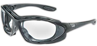 Honeywell Uvex S0600X - Gafas de seguridad sísmica, marco negro, lente antivaho transparente Uvextra