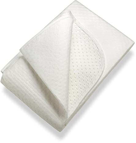 Setex - Matratzenunterlage Classic mit Noppen 140x200cm - Rutschfester Matratzenschoner zum Auflegen auf den Lattenrost - Matratzen Unterlage Nadelvlies atmungsaktiv & waschbar bei 30°C - Weiß