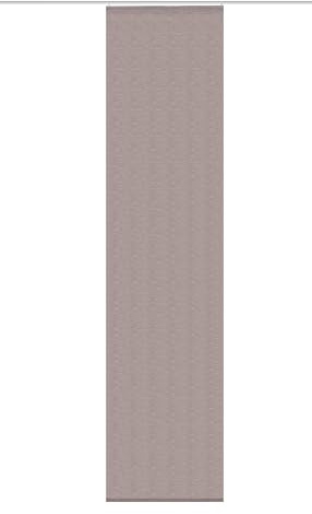 Home fashion 87103-760 Flächenvorhang, Bambus Optik, 245 x 60 cm, Stein