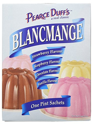 Pearce Duff Fresa Frambuesa Chocolate y vainilla Blancmange, 146 g