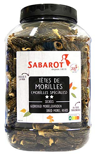 Sabarot - Morilles spéciales (sans queue) séchées 500g
