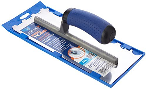 Vitrex 10 2906 Prof Stainless Steel Adhesive Trowel 20mm