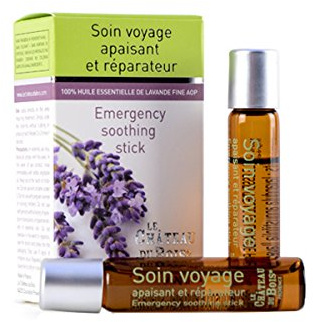 Le Chateau du Bois: beruhigendes Roll-on mit 2x5ml reiner Lavendel-Essenz/reinem ätherischem Öl des echten feinen Lavendels (lavandula angustifolia)