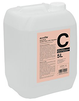 Eurolite Smoke Fluid -C2D- Standard 5 Liter | Nebelfluid für Nebelmaschinen | Mittlere Dichte und lange Standzeit | Made in Germany | Geruchsneutral auf Wasserbasis | Biologisch abbaubar