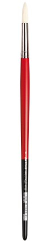 da Vinci 5723 Malerpinsel Maestro 2, rund, mit rotem Griff, Größe 8
