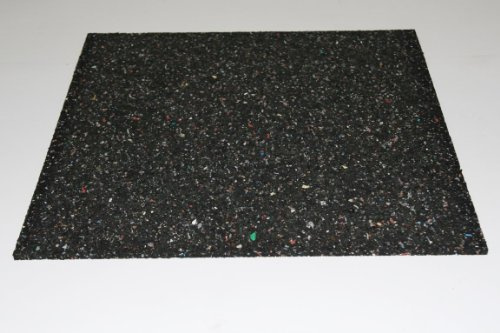 Gummimatte Anti-Vibrationsmatte aus Gummi 100x60x1cm SZAGATO | Made in Germany Dicke 10mm Antirutschmatte Bautenschutzmatte Gummigranulatmatte Kofferraummatte Anti-Rutschmatte