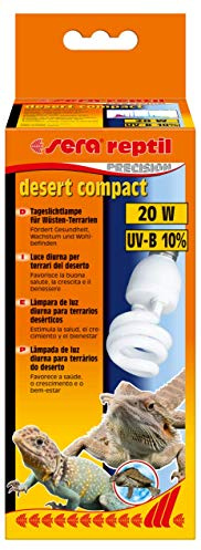 sera reptil desert compact 20 W - Beleuchtung für Wüstenterrarien, Weiß