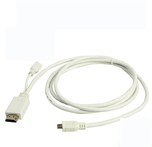 Cable adaptador Micro USB MHL a HDMI para Samsung Galaxy S 2 i9100 Infuse y HTC