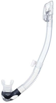 TUSA SP-0101 Hyperdry Elite II Scuba Diving Snorkel, Translucent