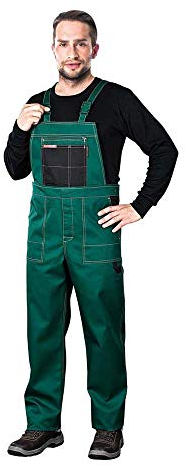 REIS MMSZB_50 Multi Master - Salopette protettive, taglia 50, colore: Verde/Nero