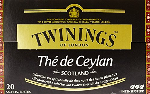 Twinings Thé de Ceylan Scotland 20 Sachets