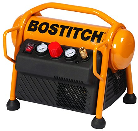 DeWalt BOSTITCH MRC6-E Compresseur MINI ROLL CAGE 6L 230V 8 bar 1100W - (compresseur seul, cloueur et/ou agrafeuse vendus séparément)