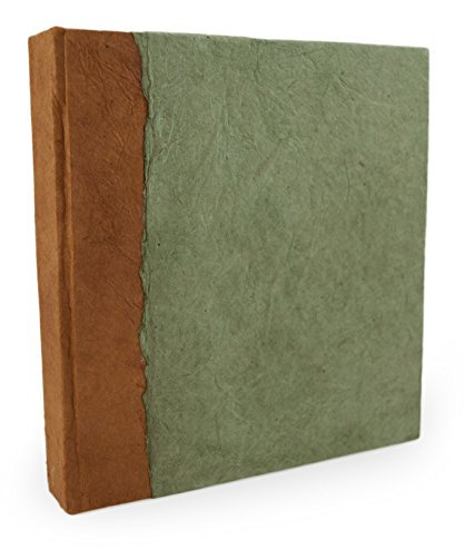 Kathmandu Valley Co. Nepali Namaste Schreibtagebuch, Gebet, Yoga, Dankbarkeit, Meditationstagebuch mit handgefertigtem Vintage-Lokta-Papier und pflanzlich gefärbtem Hardcover, hergestellt im Himalaya