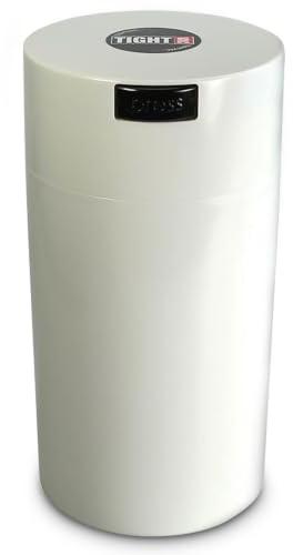 Tightpac America, Inc. Tightvac-3 to 12 Oz Vacuum Sealed Storage Container, 1.3 L, White