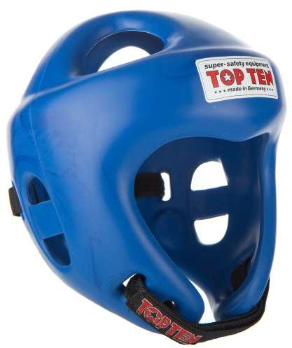 TOP TEN Kopfschutz Fight, Blau, S, 4061-6003