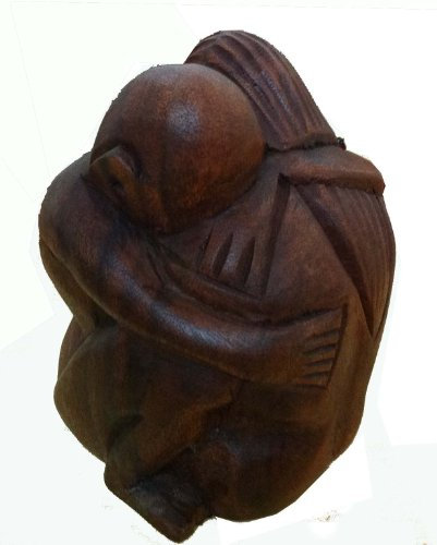 Buddha Mönch Yogi Man Mann Holz Figur Meditation Feng Shui Yoga 15 cm