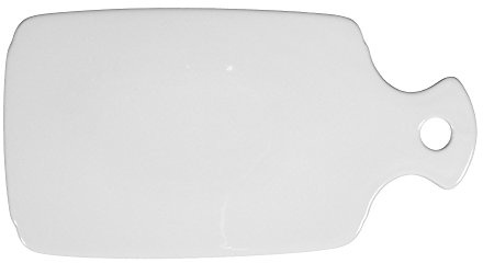 Seltmann Weiden 001.468231 Compact - Brotbrett/Servierbrett/Käsebrett - 27 x 14 cm - Porzellan - weiß