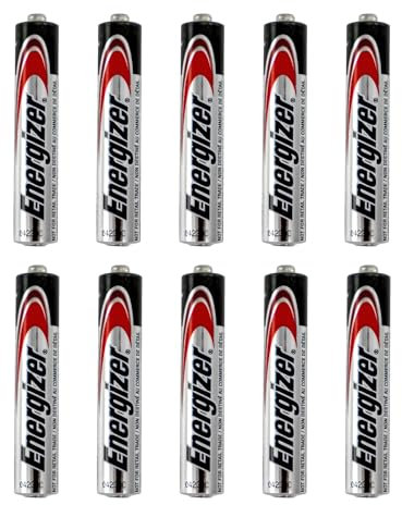Energizer AAAA EN96 LR61 1.5v Miniature Alkaline Batteries - 10 Pack