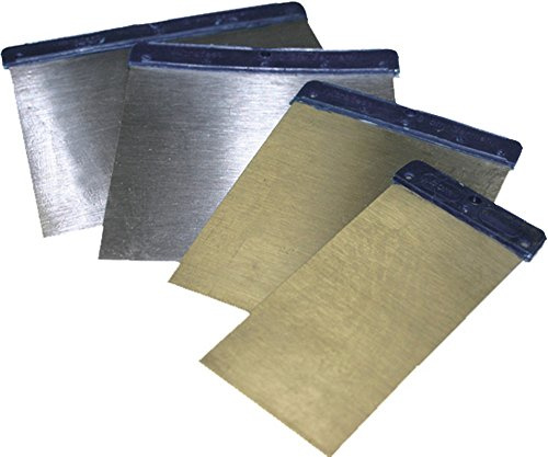 H&G Japan-Flächenspachtel-Set, 4 Stück, braun, HG775079