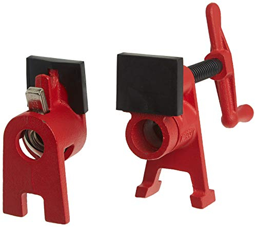 Bessey BPC-H12 1/2-Inch H Style Pipe Clamps, Red