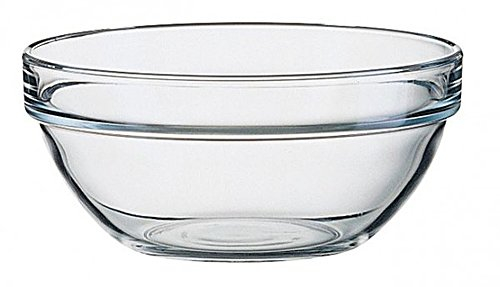 Arcoroc BATANIA 24 x Glaschale 0,03 l | Saucen- & Dressingschälchen, transparent & stapelbar | Ø 6 cm, Höhe 2,7 cm | Ideal für Marmelade, Butter, Dips & Frühstücksbuffet