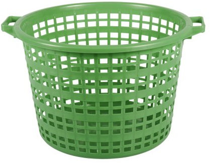Turk Gartenkorb Kunststoff 50kg Inhalt, grün, engmaschig